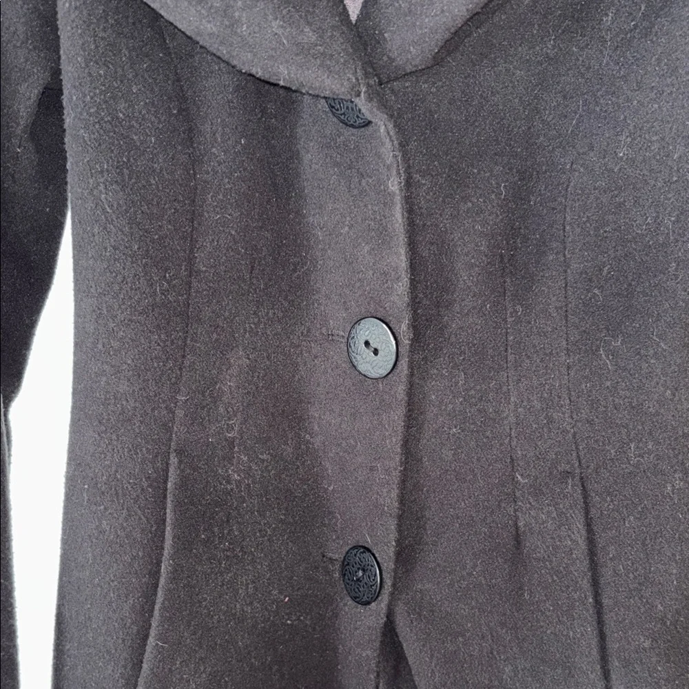 Tahari Elegant Black Women's Coat Sz XS - Picture 4 of 5